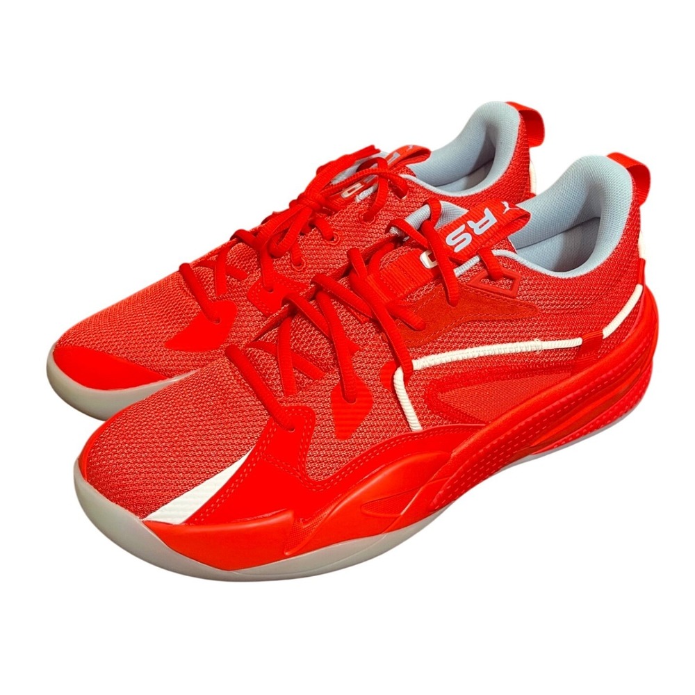 Puma RS-Dreamer Basketball Mens 12 Red J. Cole Blood Sweat and Tears 194602-01